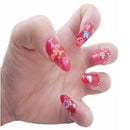 1200pcs Nail Art Tips Decoration Glitters Rhinestones Slice Wheel Mixed Manicure