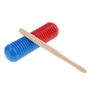 Colorful Rhythm Shaker with Mallet for Children Kids Music Early Education