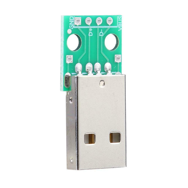 10pcs Type A USB Male to DIP 2.54mm PCB Board Power Supply Adapter Module