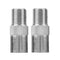 2pcs RF Coax F Female to F Female Connectors 9.5TV Antenna Plug Adapters