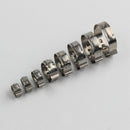 80Pcs 1/4 inch - 15/16 inch Stainless Steel Single Ear Hose Clamps Pex Pinc