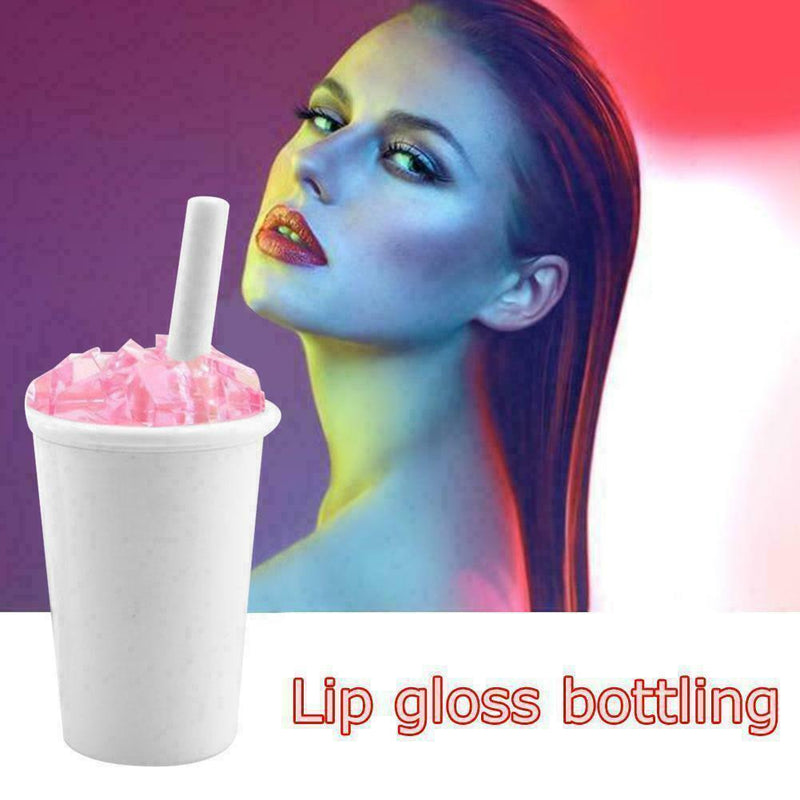 6ml Novelty Drink Bottle Lip Gloss Tube Bottle Empty Lipstick Tube Plastic H9D0