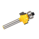 4pcs Bit Round Over Bead Edge Forming Router Bit Set - 1/4" Shank
