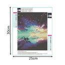 Home Diamond Painting Colorful Polar Lights Landscape Full Drill for Adults