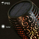 LED Solar Flame Light Outdoor Garden Courtyard Lawn Torch Lamp Waterproof Light