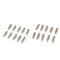 (20-Pack) F Type RG6 Coax Cable Female to Female Connector,Cable Extension