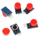 5pcs 11X22MM Big button Light touch switch module with hat High level output JR