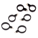 4pcs Fishing Hook Keeper Rubber Ring Rod Pole Safety Lure Bait Holders