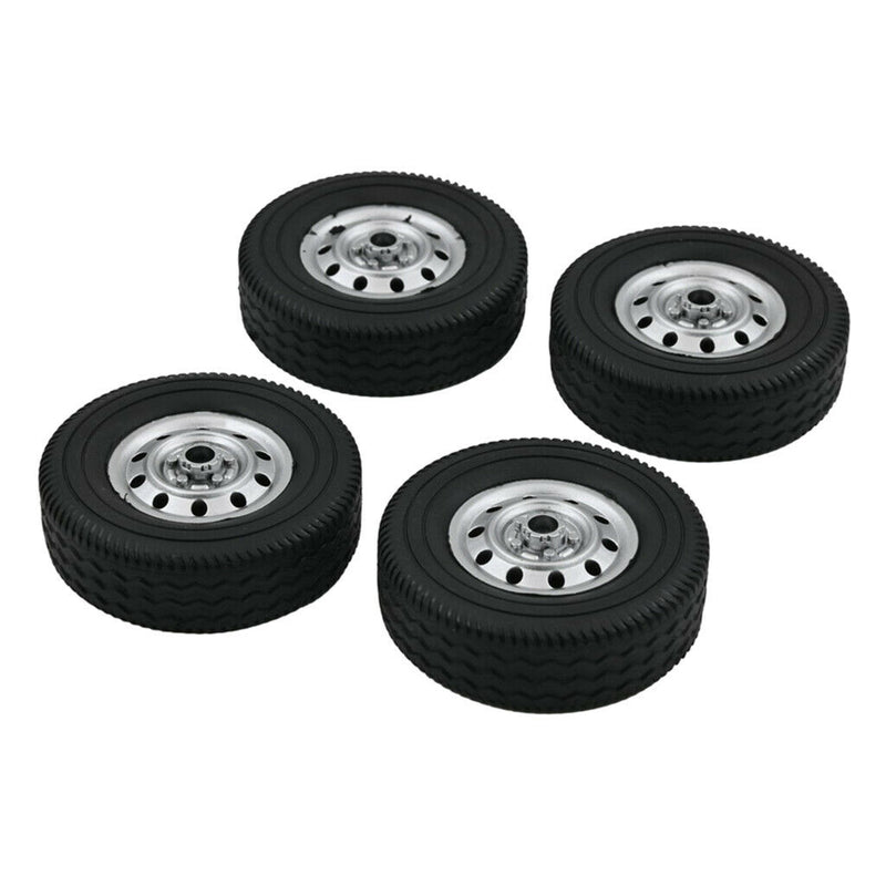 8pcs Simulation Upgrade Rubber Tires 2.2 Inch Wheel Rim for WPL D12 Car