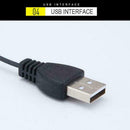 USB Cable Mute Small Water Pump Mini Submersible Pump 4.5V Black L9J4