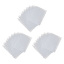 30x PVC Binder Sheet 6 Rings A7 Journal Loose Leaf Bag Sleeves Document Bag