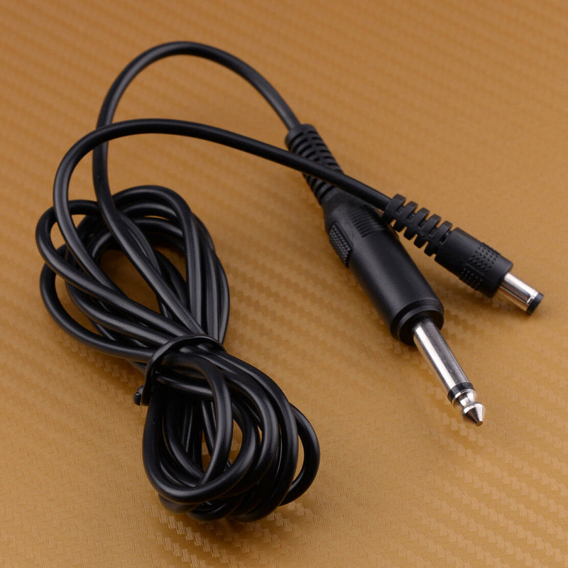 Silicone DC RCA CableTattoo Clip Cord fr 1.9M EZ Tattoo Machine Power Supply hf