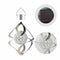 Solar Powered Wind Chimes Light Hanging LED Garden Outdoor Lamp Colour Chan G3B7