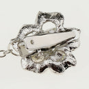 Antiqued Sweater Clip, Stylish Flower Cardigan Collar Clip