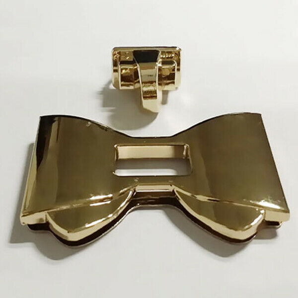 1 Sets Purse Twist Turn Lock Golden Hook Box Latches Clasp Bag Lock Trunk P