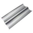 Food Grade Carbon Steel 2 Groove Wave French Bread Baking Tray For Baguette C8F7