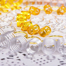 60pcs/Set Hair Braid Dreadlock Beads Braiding Hair Extension Accessories OZ