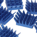 10pcs Blue Aluminum Heatsink Memory Cooler for Xbox360 ps pi mos JCï¼W
