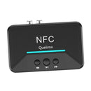 3.5mm Wireless Bluetooth5.0 Jack Audio Receiver Speaker Headphone Black