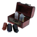 Box Of 5 Rock & Mineral Collection Crystal Quartz Set Home Decor Collectibles