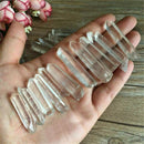 50g Bulk Natural Crystal White Quartz Small Points Terminated Wand Specimen H7