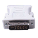 DVI-I 24+5 Pin DVI Male To VGA Female Video Converter Adapter For PC Laptop S Ew