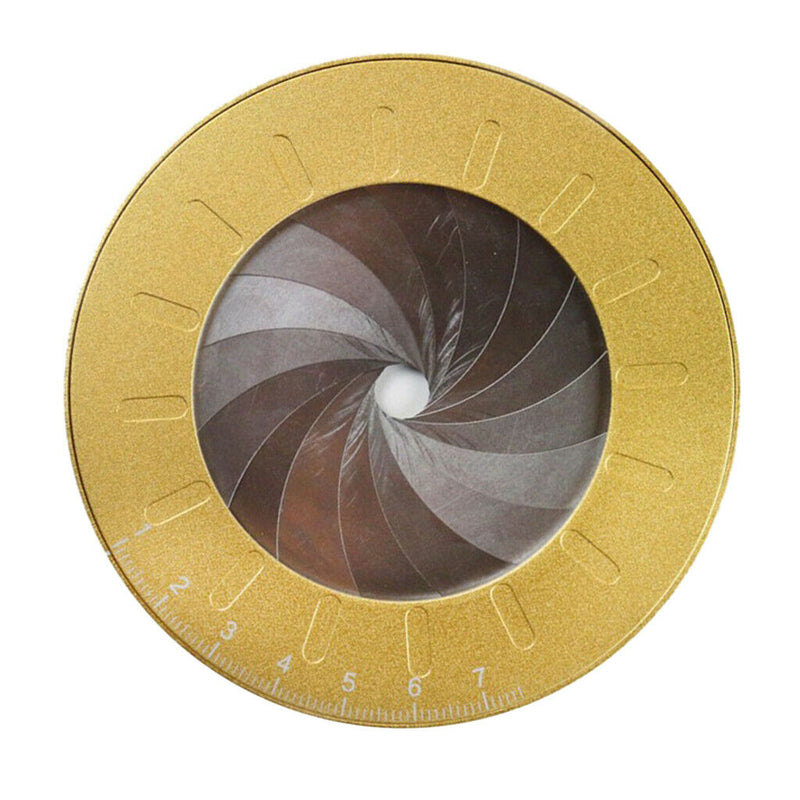 Round Template Ruler Tool Measure Adjustable for The