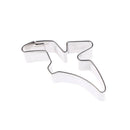 6X stainless steel dinosaur shape pastry cookie biscuit cutter cake decor mol ME
