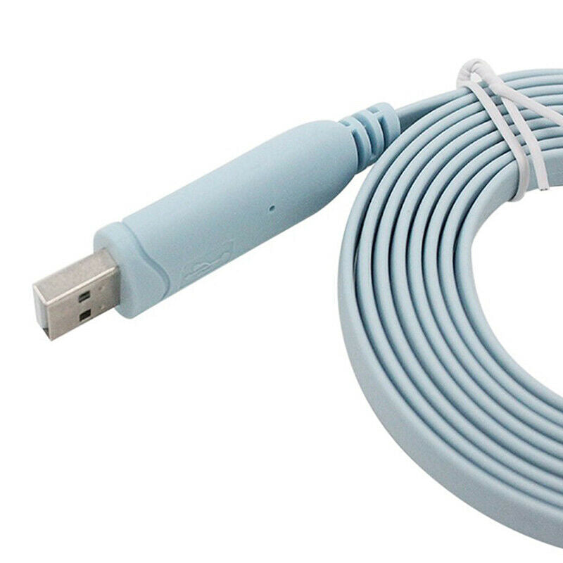 1.8M USB to RJ45 For Cisco USB Console Cable FTDI 744664241835 A7H5NWUS Cons Ew