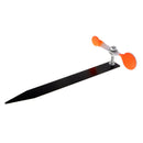 Vertical Rotating Spinners Shooting Target Plinking Target with Ground Pin