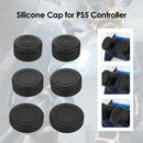 6x Silicone Thumb Grips for DualSense Controller Non Slip Analog Stick Caps