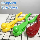 Duck Shaped Snowball Maker Clip Children Outdoor Winter Snow Sand Mold Tool