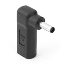90 Degree USB-C Type-C Female to 4.5x3.0mm DC Male Plug Converter for Dell