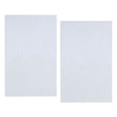 2Pcs 100% Cotton Embroidery Aida Cloth Classic Cross Stitch Fabric 150x110cm