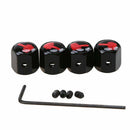 4x Anti-theft Car Wheel Tire Air Pressure Valve Stems Cap Dust Cover Accessories