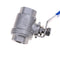 1/2" Female SS 304 Stainless Steel Full Port Ball Valve Vinyl Handle WOG1000 Ew