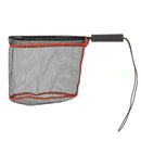Portable Fly Fishing Landing Net Aluminum Alloy Frame Rubber Handle Brail