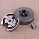 7T Chainsaw Sprocket Clutch Drum w Bearing fit for HUSQVARNA 36 41 136 141 142