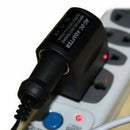 500MA EU Plug Car Power Adapter Converter 220V AC to 12V DC Charger Socket. BX