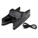 For Playstation 4 LED Charger Dual USB Charging Dock Station Controller