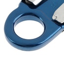 25KN Climbing Aluminum Alloy Forged Double Lock Captive Eye Snap Hook