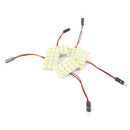 5Pcs T10 BA9S White LED 5050 15SMD Panel Interior Dome Map Reading Light BulbJ,a