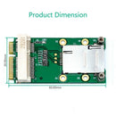 Mini PCI-E Express To PCI-E Adapter with SIM Card Slot for 3G/4G WWAN LTE G
