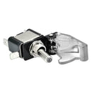Car Illuminated LED Toggle Switch Control ON/OFF+Aircraft Missile Cover (D)