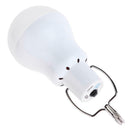 Solar Powered White LED Camping Tent Light Rechargeable Night Lamp Lantern