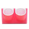 4Pcs Self Water 2-Pocket Stackable Garden Wall Hanging Planter Flower Pots with