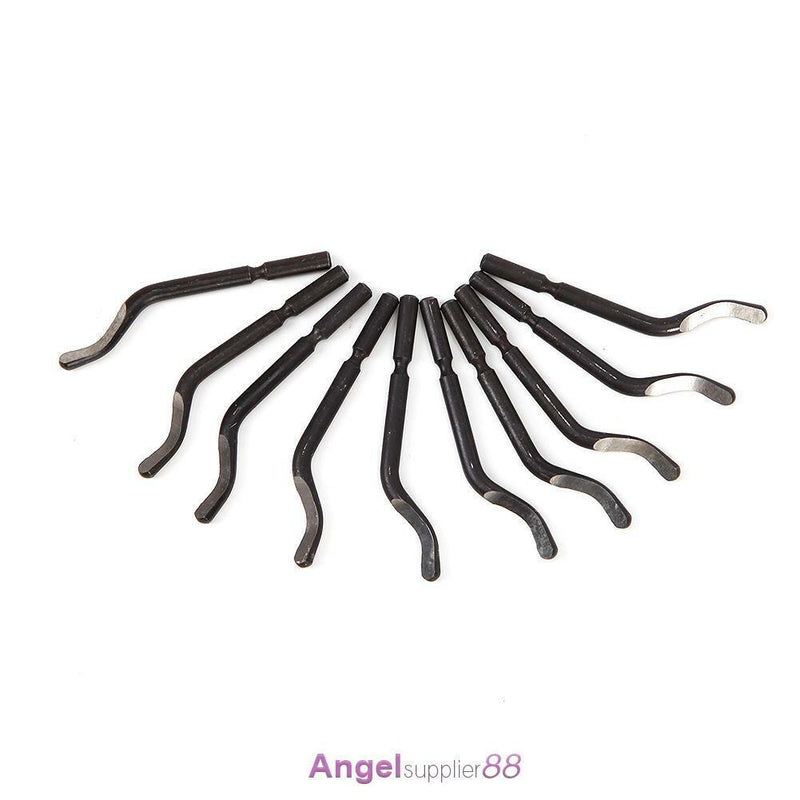 1PC Premium NOGA Burr Handle With 10 Blades BS1010 Deburring Tool US STOCK