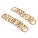 40pcs Unfinished Wooden Round Circles Rings DIY Jewelry Crafts