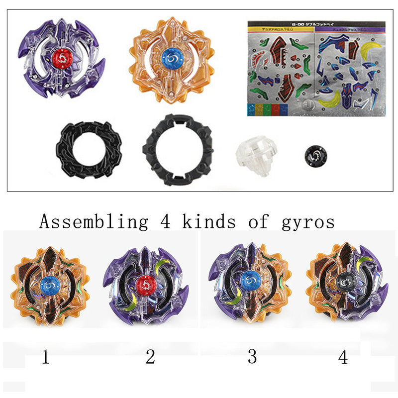 2 in 1 Beyblade Burst B-00 Limited Double God Bey Top Without Launcher & Box