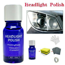 9H Hardness Auto Car Headlight Len Restorer Repair Liquid Polish Cleaning Kit
